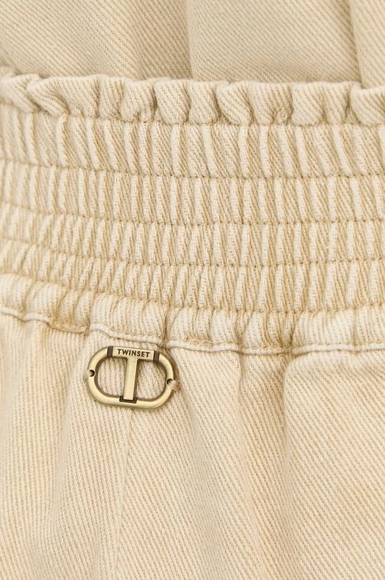 Γυναικεία Σορτς Βαμβακερό σορτσάκι Twinset μπεζ, 6 Γυναικεία Σορτς Βαμβακερό σορτσάκι Twinset μπεζ, - Image 4