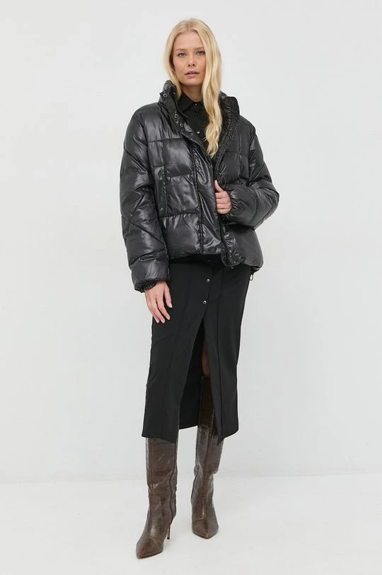 Γυναικεία Κοντά μπουφάν Μπουφάν Twinset μαύρο, 4 Γυναικεία Κοντά μπουφάν Μπουφάν Twinset μαύρο, - Image 2