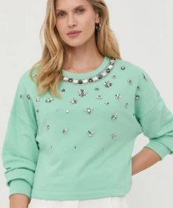 Twinset Κατάστημα 46 Γυναικεία Χωρίς φερμουάρ Μπλούζα Twinset τιρκουάζ,