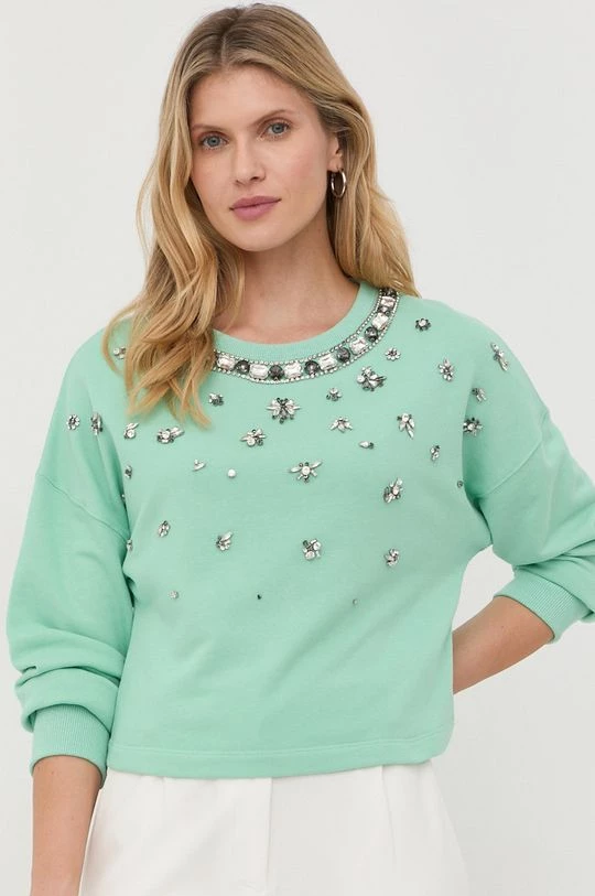 Γυναικεία Χωρίς φερμουάρ Μπλούζα Twinset τιρκουάζ, 3 Γυναικεία Χωρίς φερμουάρ Μπλούζα Twinset τιρκουάζ,