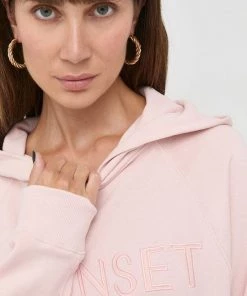 Γυναικεία Χωρίς φερμουάρ Βαμβακερή μπλούζα Twinset χρώμα: ροζ, 12 Γυναικεία Χωρίς φερμουάρ Βαμβακερή μπλούζα Twinset χρώμα: ροζ, -Twinset Κατάστημα unnamed file 303