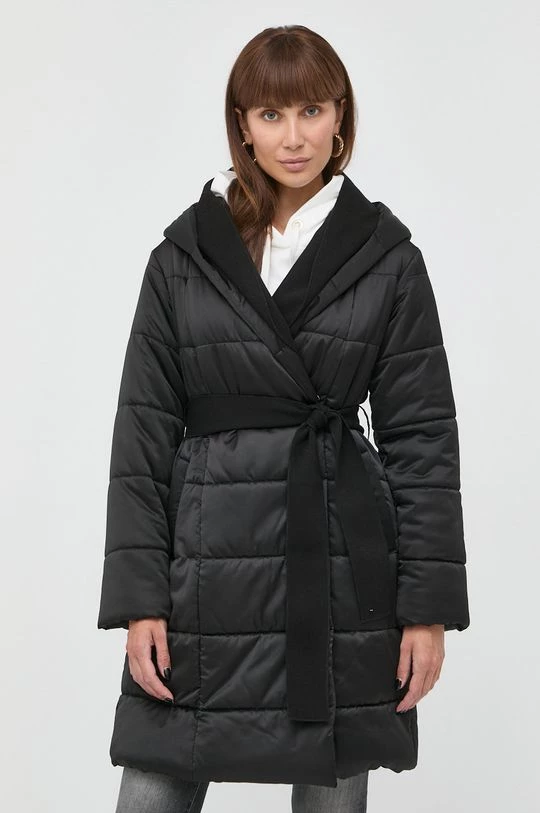 Γυναικεία Μακριά μπουφάν Μπουφάν Twinset μαύρο, 3 Γυναικεία Μακριά μπουφάν Μπουφάν Twinset μαύρο,