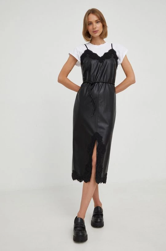 Γυναικεία Φορέματα Φόρεμα Twinset μαύρο, 3 Γυναικεία Φορέματα Φόρεμα Twinset μαύρο,