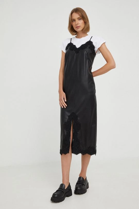 Γυναικεία Φορέματα Φόρεμα Twinset μαύρο, 4 Γυναικεία Φορέματα Φόρεμα Twinset μαύρο, - Image 2