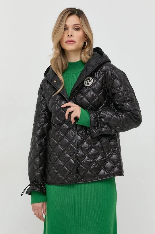 Γυναικεία Κοντά μπουφάν Μπουφάν Twinset μαύρο, 3 Γυναικεία Κοντά μπουφάν Μπουφάν Twinset μαύρο,