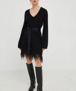 Γυναικεία Φορέματα Φόρεμα Twinset μαύρο,