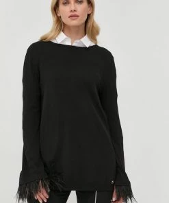 Γυναικεία Χωρίς φερμουάρ Πουλόβερ Twinset μαύρο,