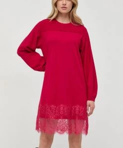 Γυναικεία Φορέματα Φόρεμα Twinset ροζ,