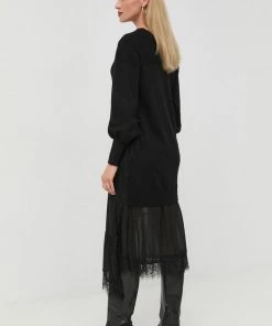 Γυναικεία Φορέματα Φόρεμα Twinset μαύρο, -Twinset Κατάστημα unnamed file 431