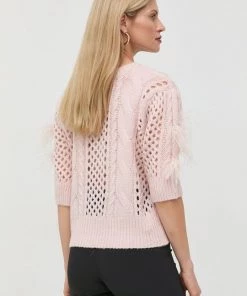 Γυναικεία Με φερμουάρ Ζακέτα από μίγμα μαλλιού Twinset ροζ, 9 Γυναικεία Με φερμουάρ Ζακέτα από μίγμα μαλλιού Twinset ροζ, -Twinset Κατάστημα unnamed file 437