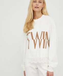 Γυναικεία Χωρίς φερμουάρ Μπλούζα Twinset μπεζ,