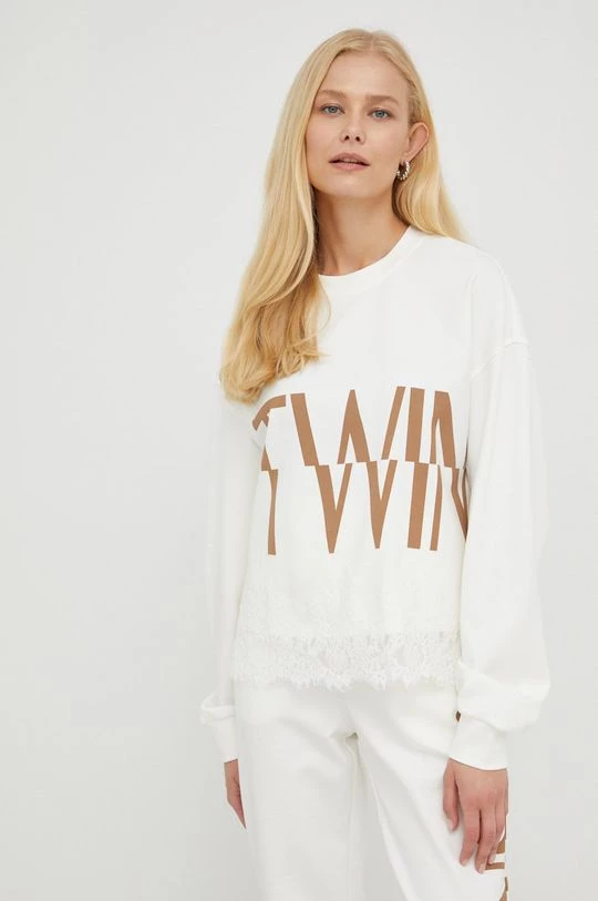 Γυναικεία Χωρίς φερμουάρ Μπλούζα Twinset μπεζ, 3 Γυναικεία Χωρίς φερμουάρ Μπλούζα Twinset μπεζ,