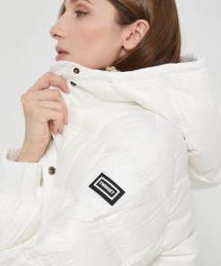 Γυναικεία Μακριά μπουφάν Μπουφάν με επένδυση από πούπουλα Twinset χρώμα: άσπρο -Twinset Κατάστημα unnamed file 480