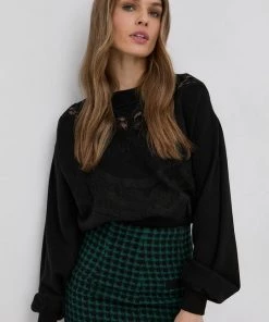 Γυναικεία Χωρίς φερμουάρ Πουλόβερ Twinset χρώμα: μαύρο