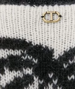 Γυναικεία Χωρίς φερμουάρ Πουλόβερ με προσθήκη μαλλιού Twinset χρώμα: μαύρο 11 Γυναικεία Χωρίς φερμουάρ Πουλόβερ με προσθήκη μαλλιού Twinset χρώμα: μαύρο -Twinset Κατάστημα unnamed file 492