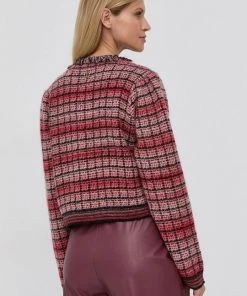 Γυναικεία Με φερμουάρ Ζακέτα από μίγμα μαλλιού Twinset χρώμα: κόκκινο 9 Γυναικεία Με φερμουάρ Ζακέτα από μίγμα μαλλιού Twinset χρώμα: κόκκινο -Twinset Κατάστημα unnamed file 495