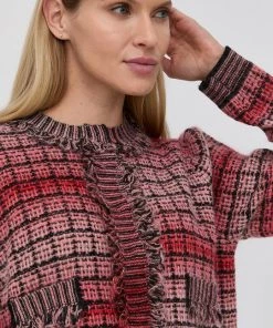 Γυναικεία Με φερμουάρ Ζακέτα από μίγμα μαλλιού Twinset χρώμα: κόκκινο 10 Γυναικεία Με φερμουάρ Ζακέτα από μίγμα μαλλιού Twinset χρώμα: κόκκινο -Twinset Κατάστημα unnamed file 496