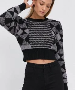 Γυναικεία Χωρίς φερμουάρ Πουλόβερ με προσθήκη μαλλιού Twinset χρώμα: μαύρο 12 Γυναικεία Χωρίς φερμουάρ Πουλόβερ με προσθήκη μαλλιού Twinset χρώμα: μαύρο -Twinset Κατάστημα unnamed file 502