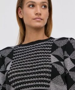 Γυναικεία Χωρίς φερμουάρ Πουλόβερ με προσθήκη μαλλιού Twinset χρώμα: μαύρο 13 Γυναικεία Χωρίς φερμουάρ Πουλόβερ με προσθήκη μαλλιού Twinset χρώμα: μαύρο -Twinset Κατάστημα unnamed file 503