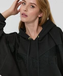 Γυναικεία Χωρίς φερμουάρ Μπλούζα Twinset χρώμα: μαύρο -Twinset Κατάστημα unnamed file 523