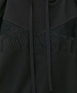 Γυναικεία Χωρίς φερμουάρ Μπλούζα Twinset χρώμα: μαύρο -Twinset Κατάστημα unnamed file 524