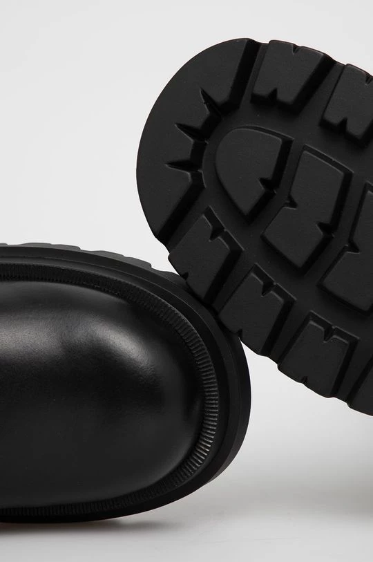 Γυναικεία Μποτάκια Δερμάτινα Workers Twinset χρώμα: μαύρο 6 Γυναικεία Μποτάκια Δερμάτινα Workers Twinset χρώμα: μαύρο - Image 4