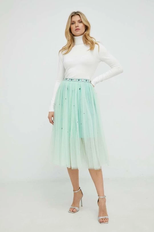 Γυναικεία Φούστες Φούστα Twinset τιρκουάζ, 4 Γυναικεία Φούστες Φούστα Twinset τιρκουάζ, - Image 2