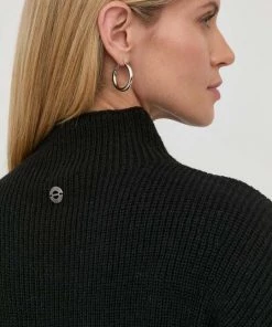 Γυναικεία Χωρίς φερμουάρ Πουλόβερ με προσθήκη μαλλιού Twinset χρώμα: μαύρο, 11 Γυναικεία Χωρίς φερμουάρ Πουλόβερ με προσθήκη μαλλιού Twinset χρώμα: μαύρο, -Twinset Κατάστημα unnamed file 557