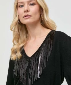 Γυναικεία Χωρίς φερμουάρ Πουλόβερ με προσθήκη μαλλιού Twinset χρώμα: μαύρο, 11 Γυναικεία Χωρίς φερμουάρ Πουλόβερ με προσθήκη μαλλιού Twinset χρώμα: μαύρο, -Twinset Κατάστημα unnamed file 576