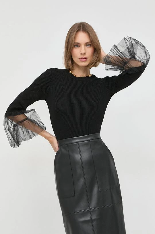 Γυναικεία Χωρίς φερμουάρ Πουλόβερ Twinset μαύρο, 3 Γυναικεία Χωρίς φερμουάρ Πουλόβερ Twinset μαύρο,