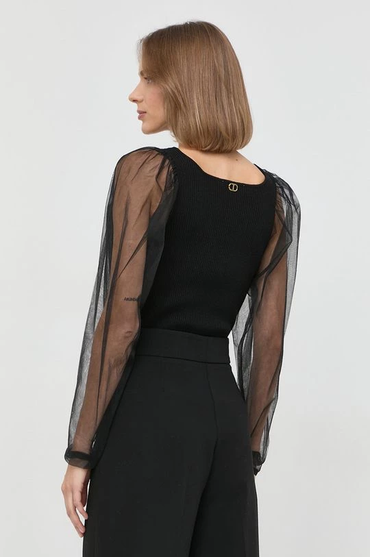 Γυναικεία Μπλούζες Κορμάκι Twinset μαύρο 5 Γυναικεία Μπλούζες Κορμάκι Twinset μαύρο - Image 3