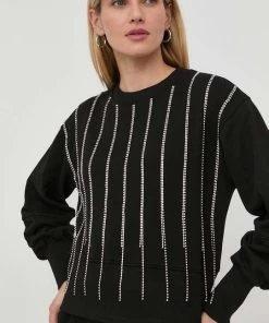 Twinset Κατάστημα 38 Γυναικεία Χωρίς φερμουάρ Μπλούζα Twinset μαύρο,