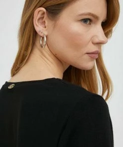 Γυναικεία Φορέματα Φόρεμα από μείγμα μαλλιού Twinset μαύρο, -Twinset Κατάστημα unnamed file 616