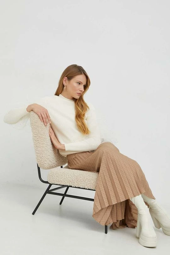 Γυναικεία Χωρίς φερμουάρ Πουλόβερ Twinset μπεζ, 3 Γυναικεία Χωρίς φερμουάρ Πουλόβερ Twinset μπεζ,