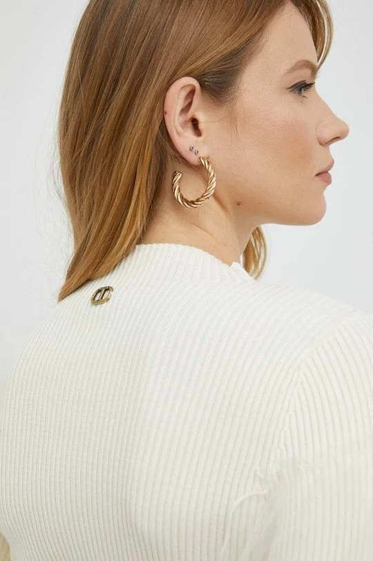 Γυναικεία Χωρίς φερμουάρ Πουλόβερ Twinset μπεζ, 8 Γυναικεία Χωρίς φερμουάρ Πουλόβερ Twinset μπεζ, - Image 6