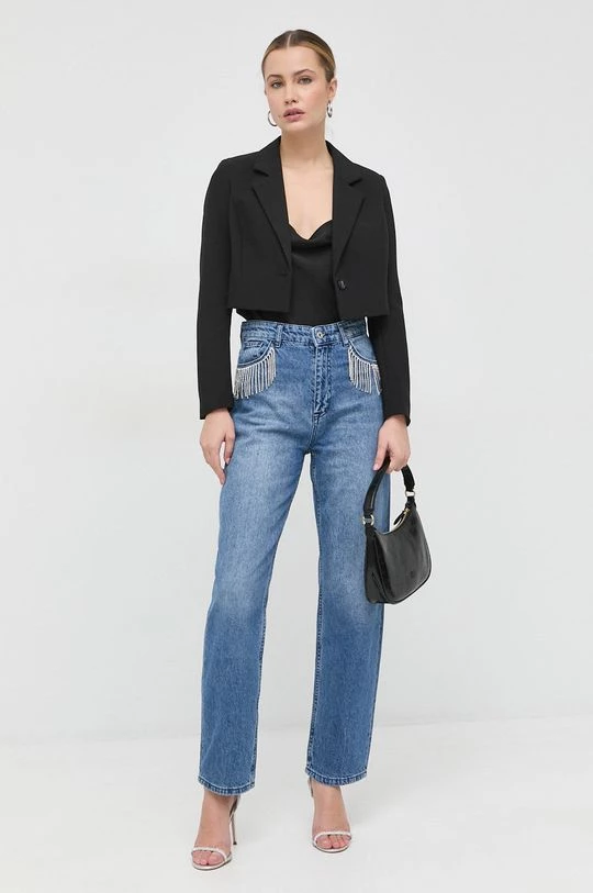 Γυναικεία Straight και Regular Τζιν παντελονι Twinset μπλε 4 Γυναικεία Straight και Regular Τζιν παντελονι Twinset μπλε - Image 2