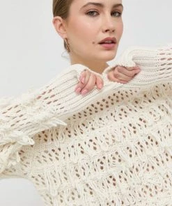 Γυναικεία Χωρίς φερμουάρ Πουλόβερ με προσθήκη μαλλιού Twinset χρώμα: μπεζ, 10 Γυναικεία Χωρίς φερμουάρ Πουλόβερ με προσθήκη μαλλιού Twinset χρώμα: μπεζ, -Twinset Κατάστημα unnamed file 661