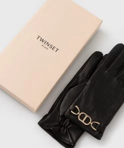 Γυναικεία Γάντια Δερμάτινα γάντια Twinset μαύρο 7 Γυναικεία Γάντια Δερμάτινα γάντια Twinset μαύρο -Twinset Κατάστημα unnamed file 665