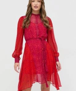 Twinset Κατάστημα 34 Γυναικεία Φορέματα Φόρεμα Twinset κόκκινο,