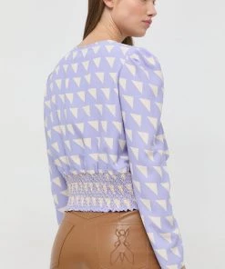 Γυναικεία Μπλούζες Μπλουζάκι Twinset μοβ 9 Γυναικεία Μπλούζες Μπλουζάκι Twinset μοβ -Twinset Κατάστημα unnamed file 695