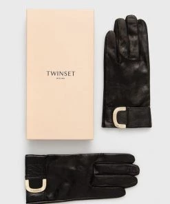 Γυναικεία Γάντια Twinset μαύρο 7 Γυναικεία Γάντια Twinset μαύρο -Twinset Κατάστημα unnamed file 700