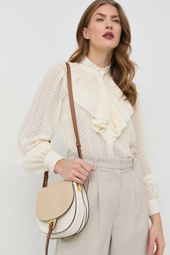 Γυναικεία Πουκάμισα Πουκάμισο Twinset μπεζ 3 Γυναικεία Πουκάμισα Πουκάμισο Twinset μπεζ