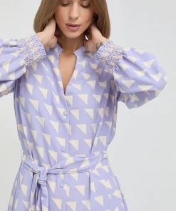 Γυναικεία Φορέματα Φόρεμα Twinset μοβ, 10 Γυναικεία Φορέματα Φόρεμα Twinset μοβ, -Twinset Κατάστημα unnamed file 72