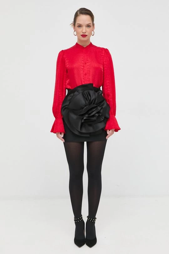 Γυναικεία Πουκάμισα Πουκάμισο Twinset κόκκινο, 4 Γυναικεία Πουκάμισα Πουκάμισο Twinset κόκκινο, - Image 2