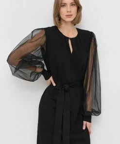 Γυναικεία Φορέματα Φόρεμα Twinset μαύρο,