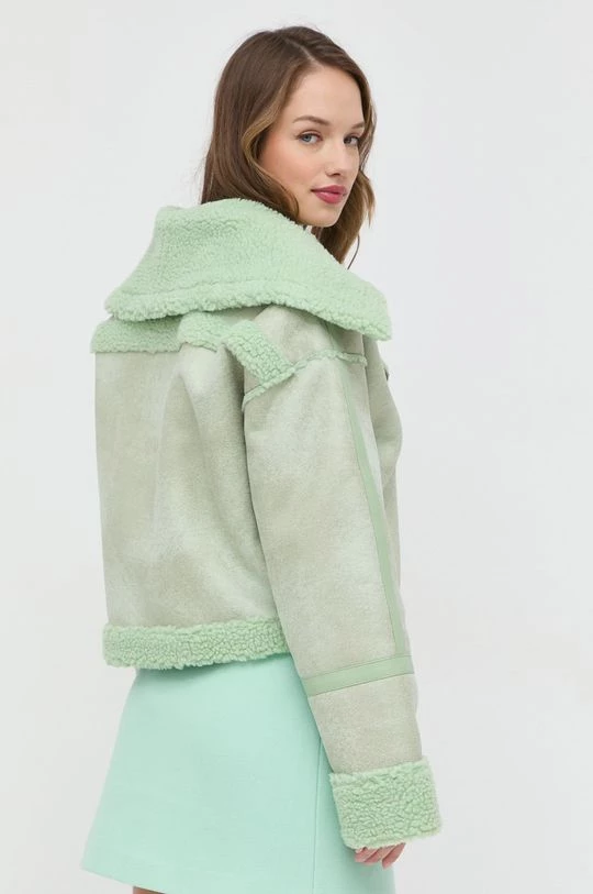 Γυναικεία Κοντά μπουφάν Μπουφάν Twinset τιρκουάζ, 5 Γυναικεία Κοντά μπουφάν Μπουφάν Twinset τιρκουάζ, - Image 3