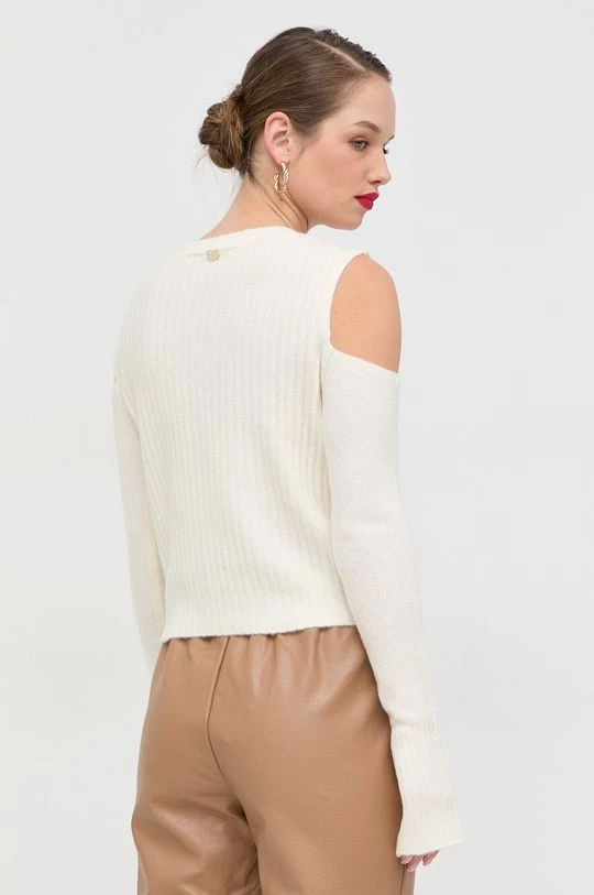 Γυναικεία Με φερμουάρ Ζακέτα από μίγμα μαλλιού Twinset μπεζ 5 Γυναικεία Με φερμουάρ Ζακέτα από μίγμα μαλλιού Twinset μπεζ - Image 3