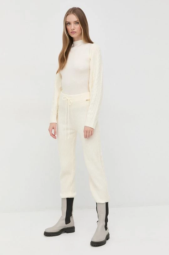 Γυναικεία Χωρίς φερμουάρ Γιλέκο Twinset μπεζ, 4 Γυναικεία Χωρίς φερμουάρ Γιλέκο Twinset μπεζ, - Image 2