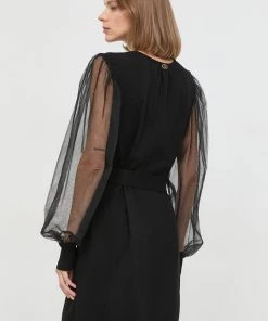 Γυναικεία Φορέματα Φόρεμα Twinset μαύρο, -Twinset Κατάστημα unnamed file 76