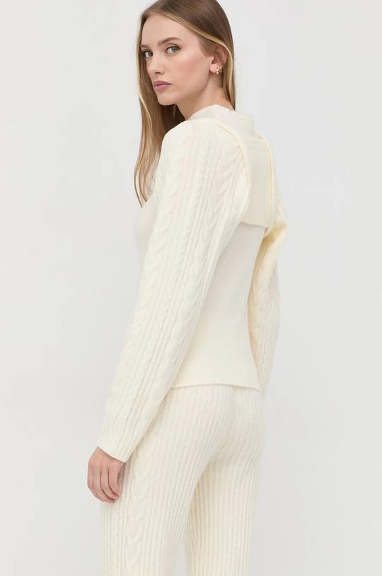 Γυναικεία Χωρίς φερμουάρ Γιλέκο Twinset μπεζ, 5 Γυναικεία Χωρίς φερμουάρ Γιλέκο Twinset μπεζ, - Image 3